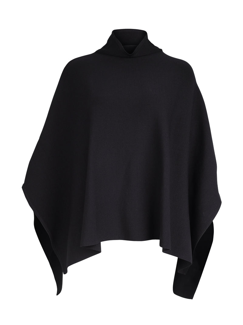 NÜ XIAO poncho Ponchos Noir