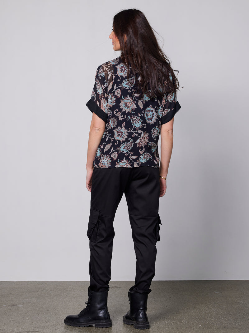 NÜ YDUN shirt Chemises 000 Black mix