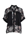 NÜ YDUN shirt Chemises 000 Black mix