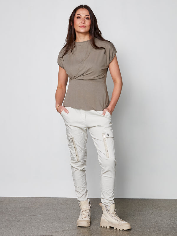 NÜ pantalon CARMEN YNDE Pantalons 112 Bone