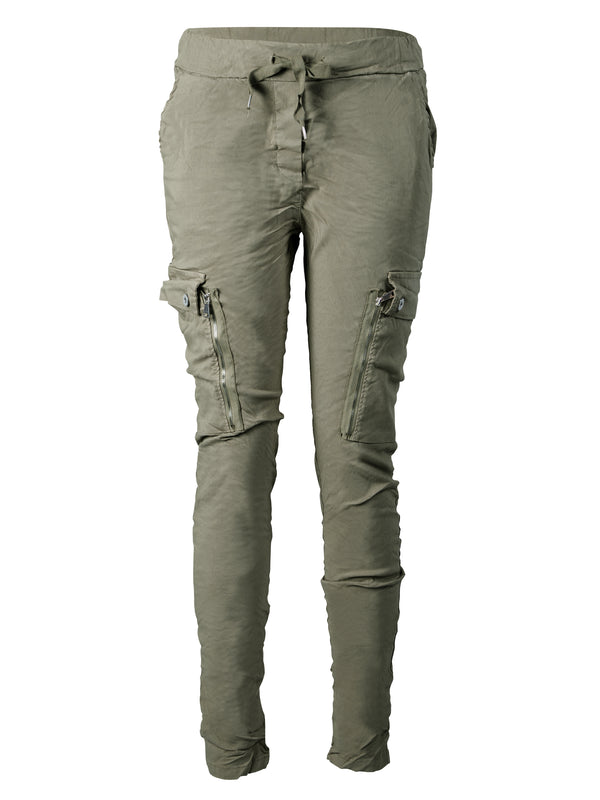 NÜ pantalon CARMEN YNDE Pantalons 316 Olive