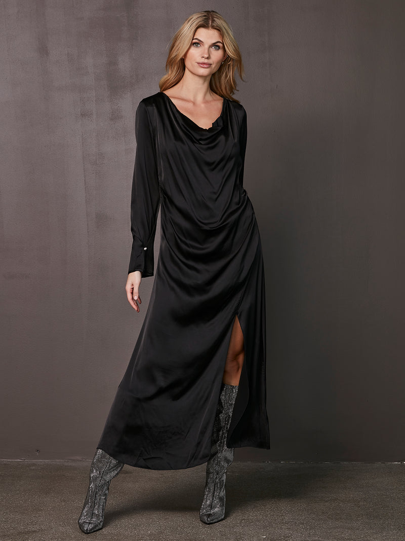 NÜ robe XIA Robes Noir