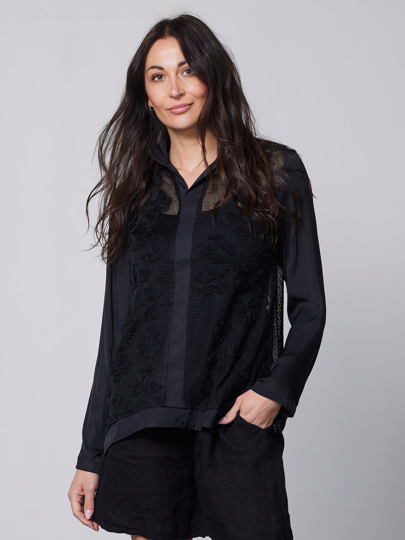 NÜ tunique YALDA Tunique Noir