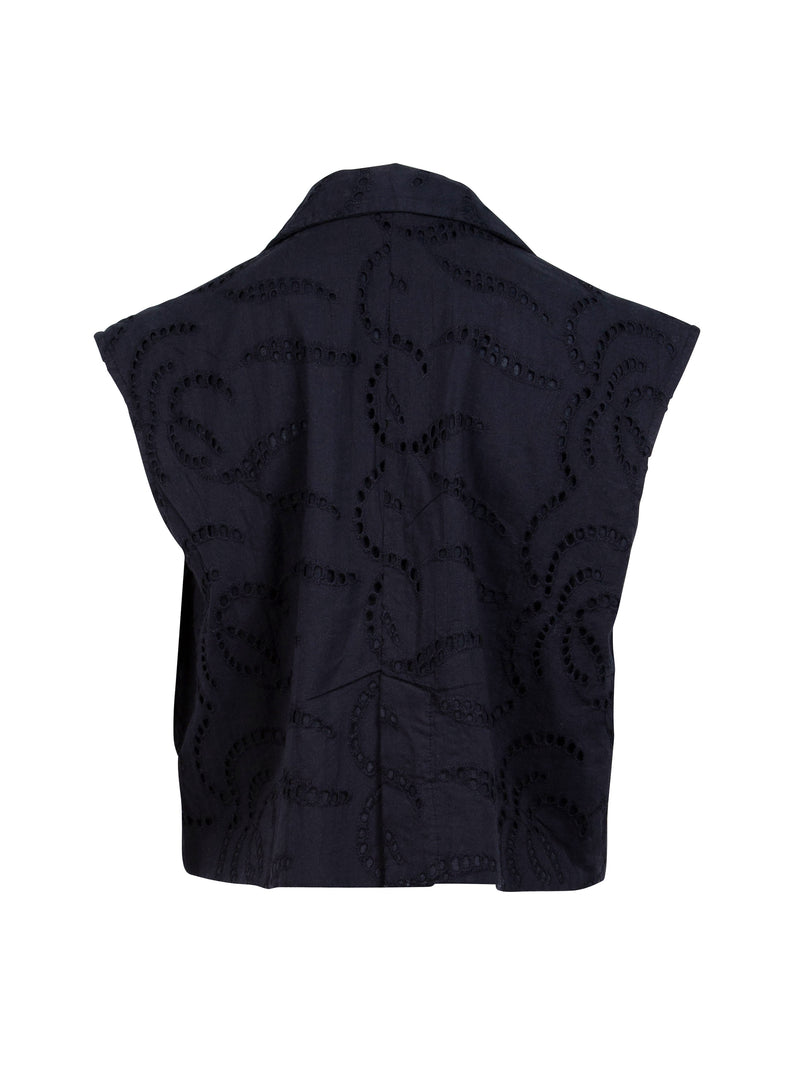 NÜ veste YETTA Gilets Noir